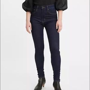 Levi’s Mile High Super Skinny Jeans 28w 30L